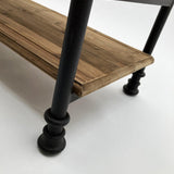 Libreria industriale in legno e ferro Boulangerie 115 cm - OrchideaMilano1981
