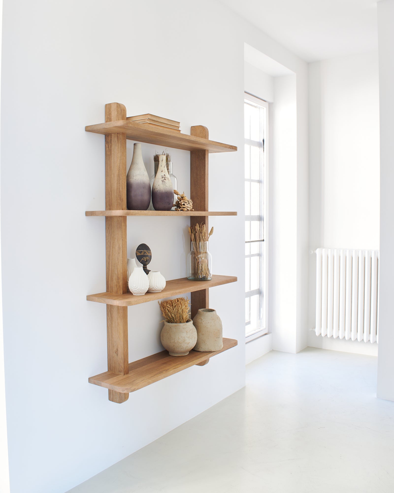Libreria da parete in legno Skyline 110 cm - OrchideaMilano1981