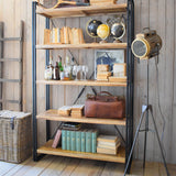 Libreria in ferro e legno Utility 120 cm - OrchideaMilano1981
