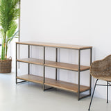 Libreria in legno e ferro Skyline 150 cm - OrchideaMilano1981