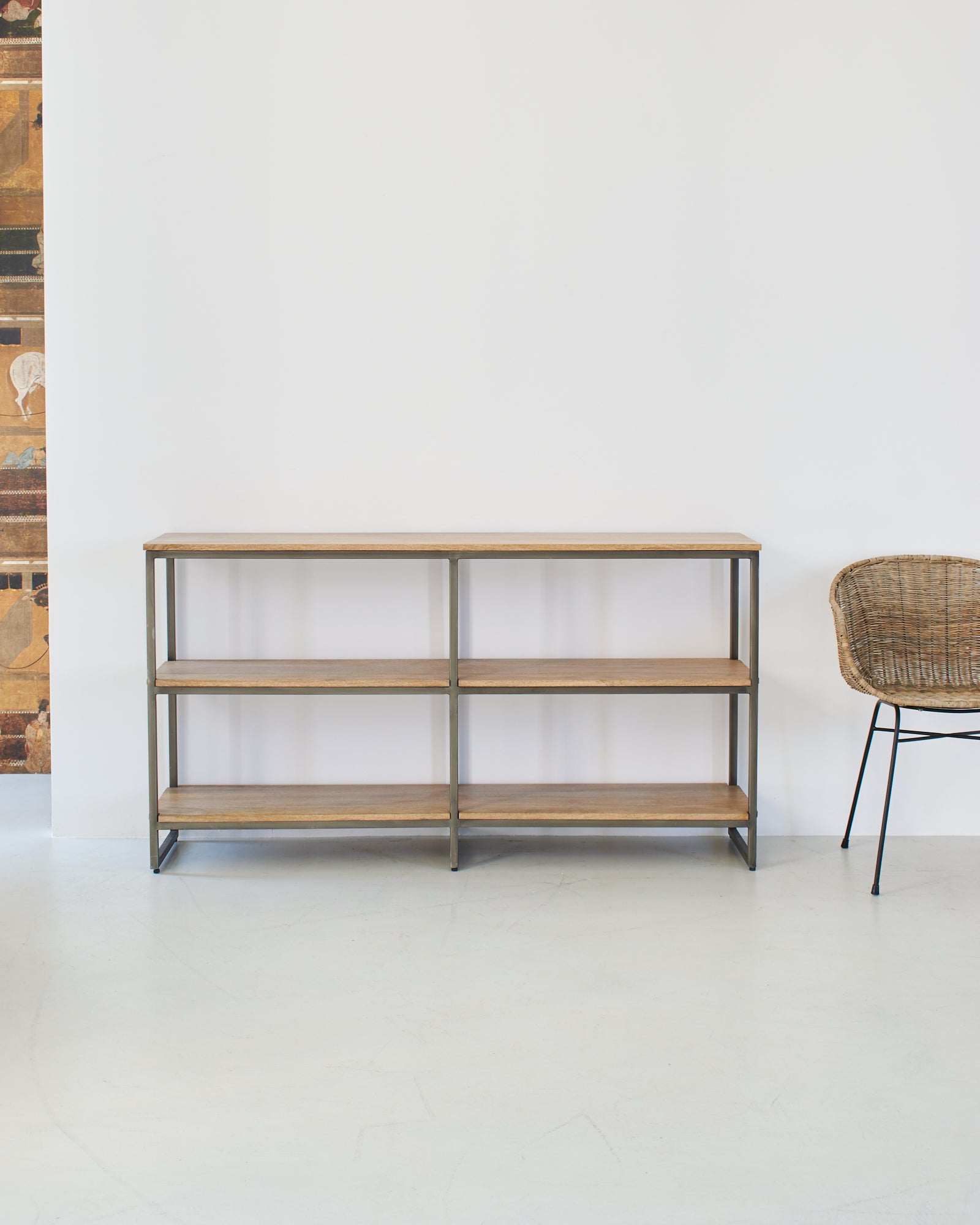 Libreria in legno e ferro Skyline 150 cm - OrchideaMilano1981