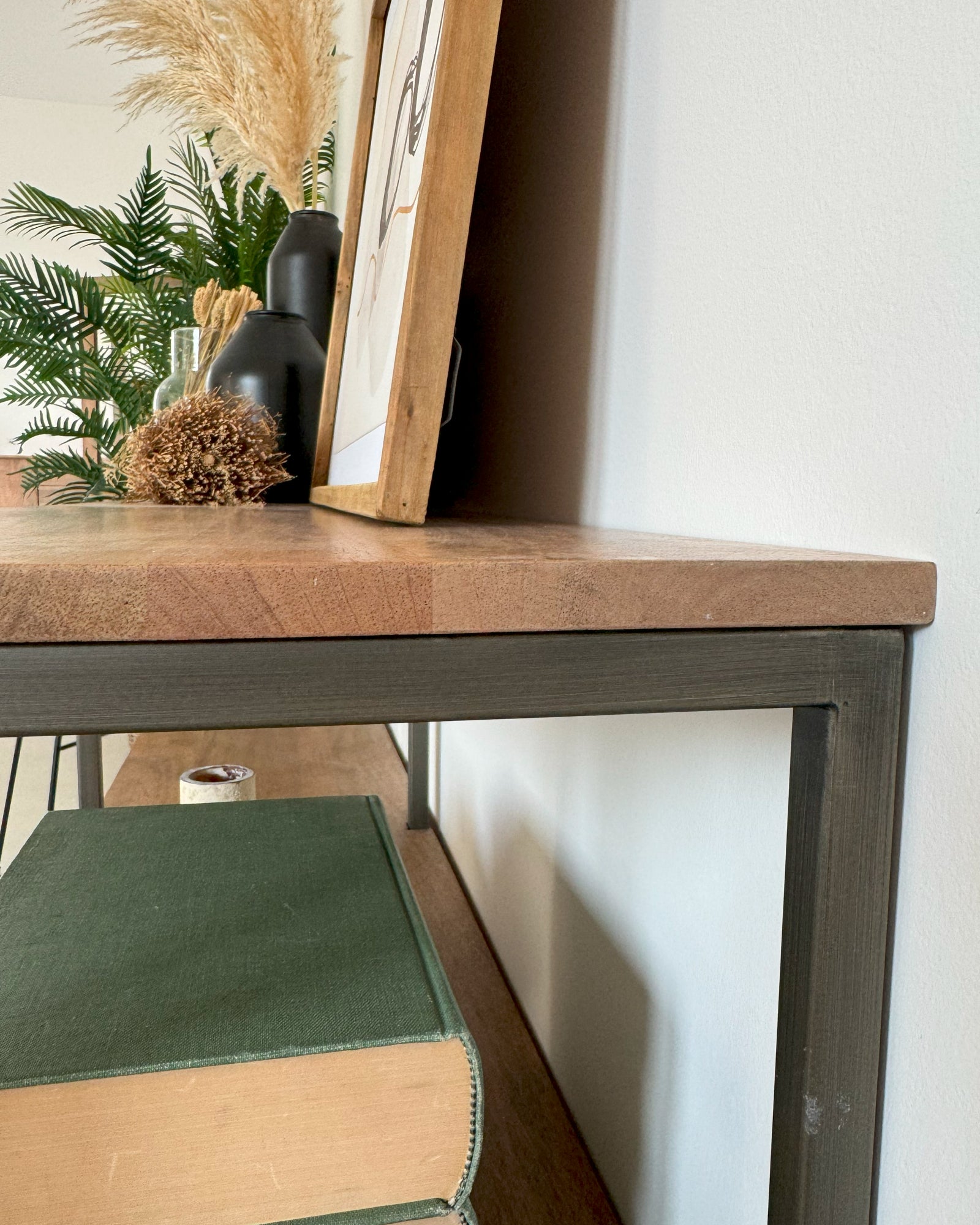 Libreria in legno e ferro Skyline 150 cm - OrchideaMilano1981