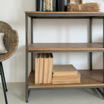 Libreria in legno e ferro Skyline 150 cm - OrchideaMilano1981