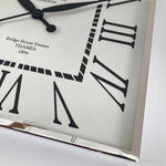 Orologio da parete in alluminio cromato Grand Central - OrchideaMilano1981