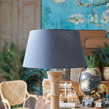 Paralume impero in tessuto Dark Grey 45 cm set da 6 - OrchideaMilano1981