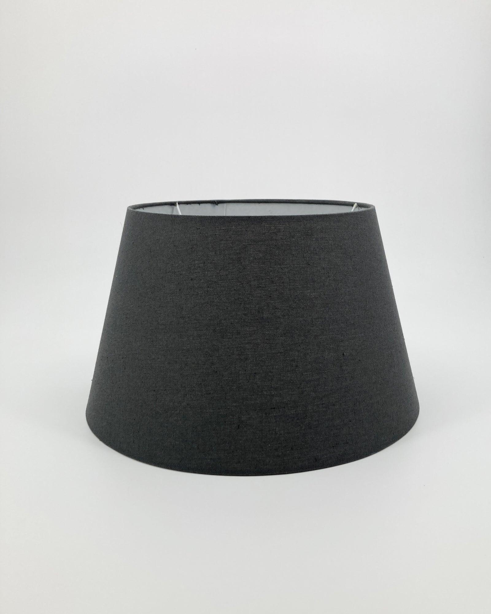 Paralume impero in tessuto Dark Grey 40 cm set di 6 - OrchideaMilano1981