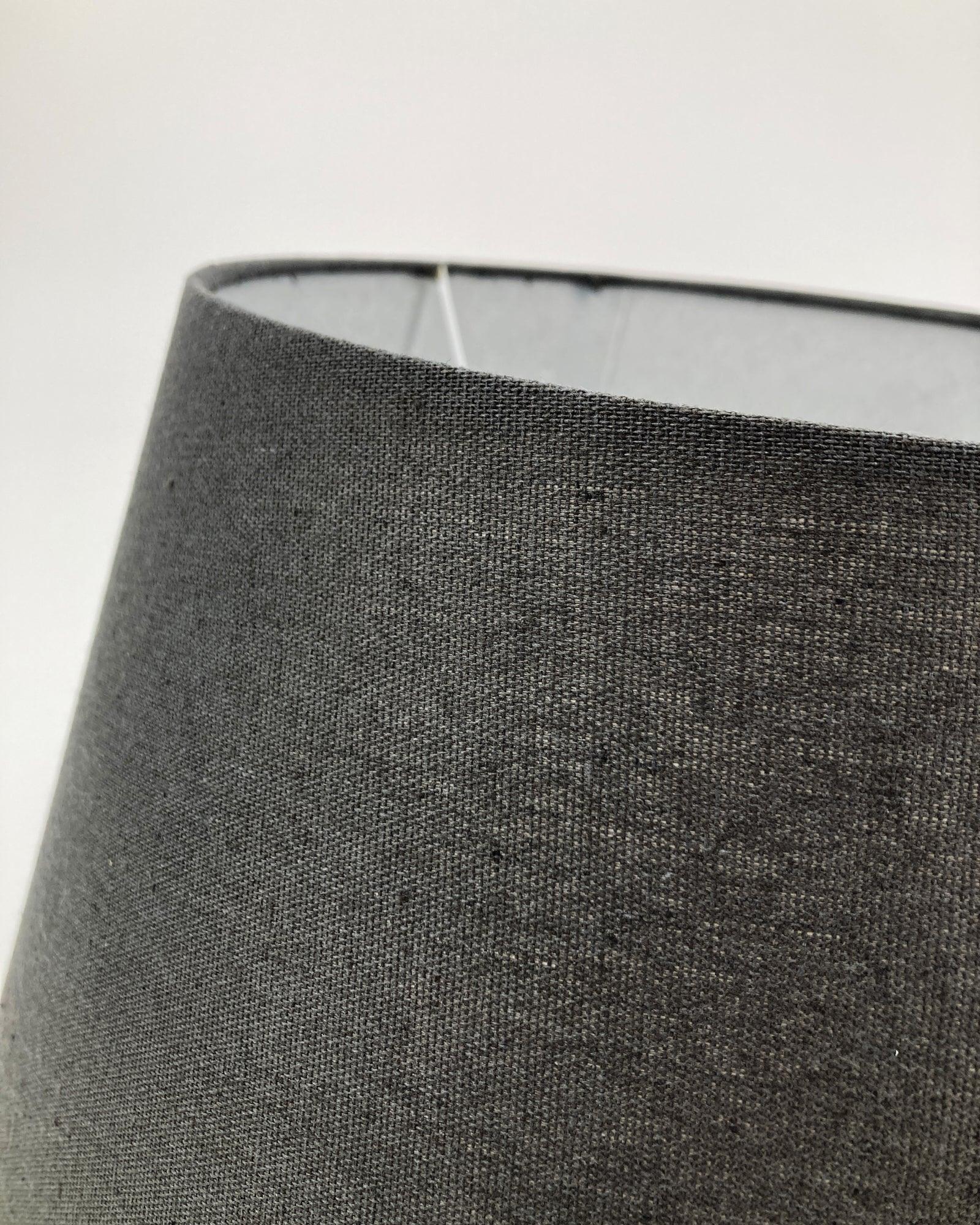 Paralume impero in tessuto Dark Grey 40 cm set di 6 - OrchideaMilano1981