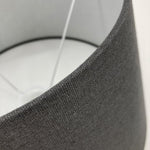 Paralume impero in tessuto Dark Grey 40 cm set di 6 - OrchideaMilano1981