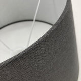 Paralume impero in tessuto Dark Grey 40 cm set di 6 - OrchideaMilano1981