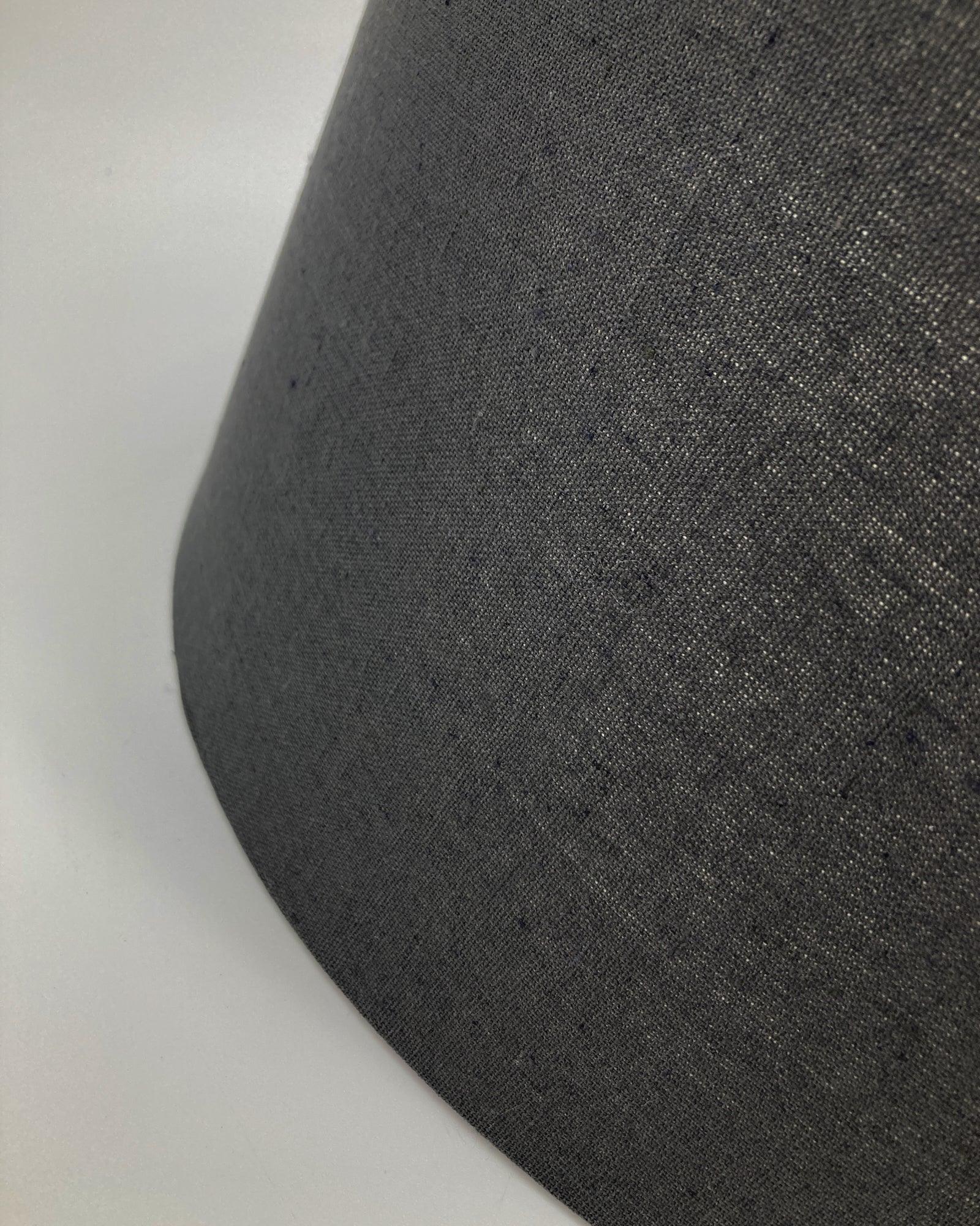 Paralume impero in tessuto Dark Grey 45 cm set da 6 - OrchideaMilano1981