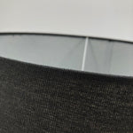 Paralume impero in tessuto Dark Grey 50 cm set di 4 - OrchideaMilano1981