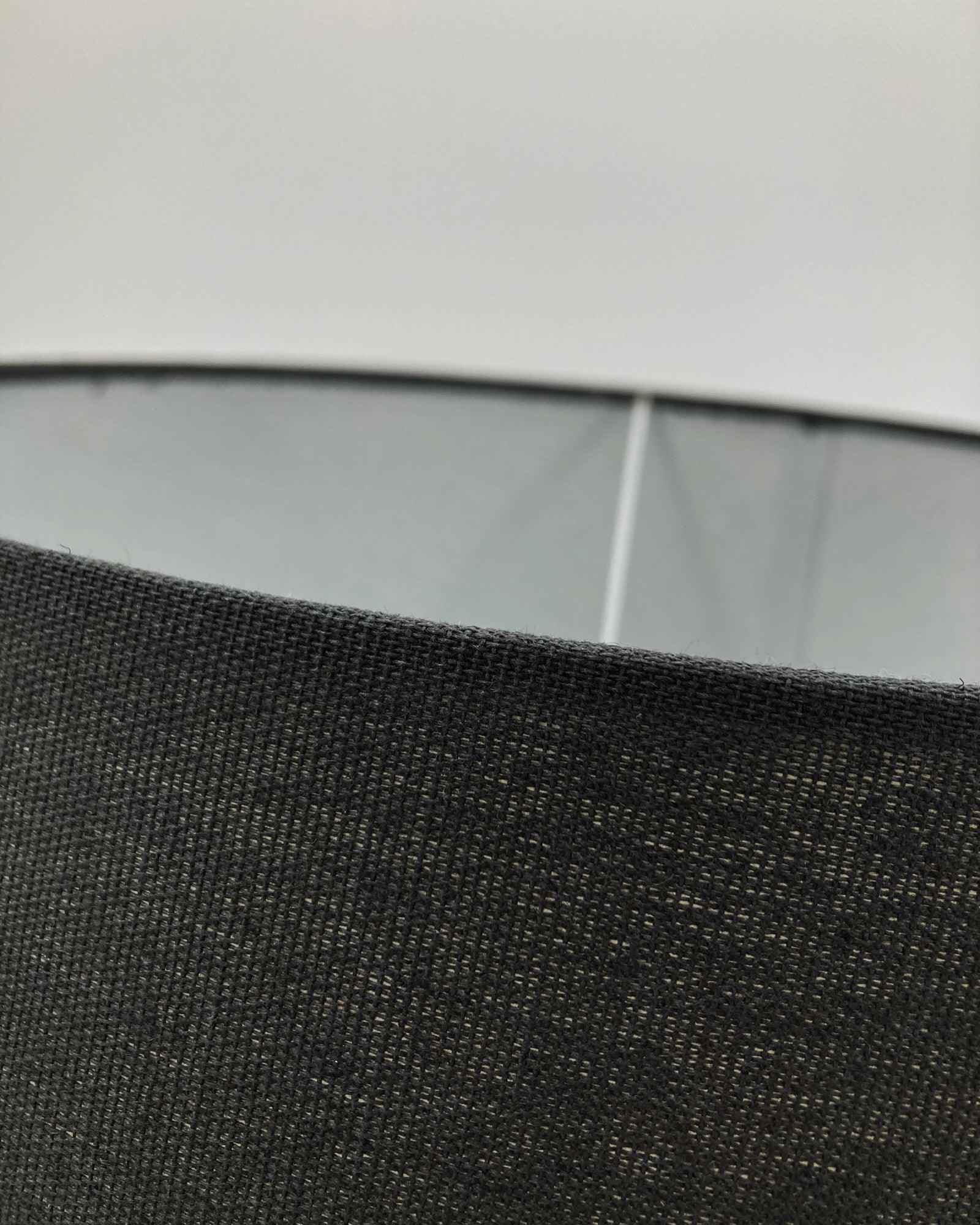 Paralume impero in tessuto Dark Grey 50 cm set di 4 - OrchideaMilano1981