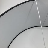 Paralume impero in tessuto Dark Grey 55 cm set di 4 - OrchideaMilano1981