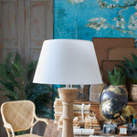 Paralume impero in tessuto White 40 cm set da 6 - OrchideaMilano1981