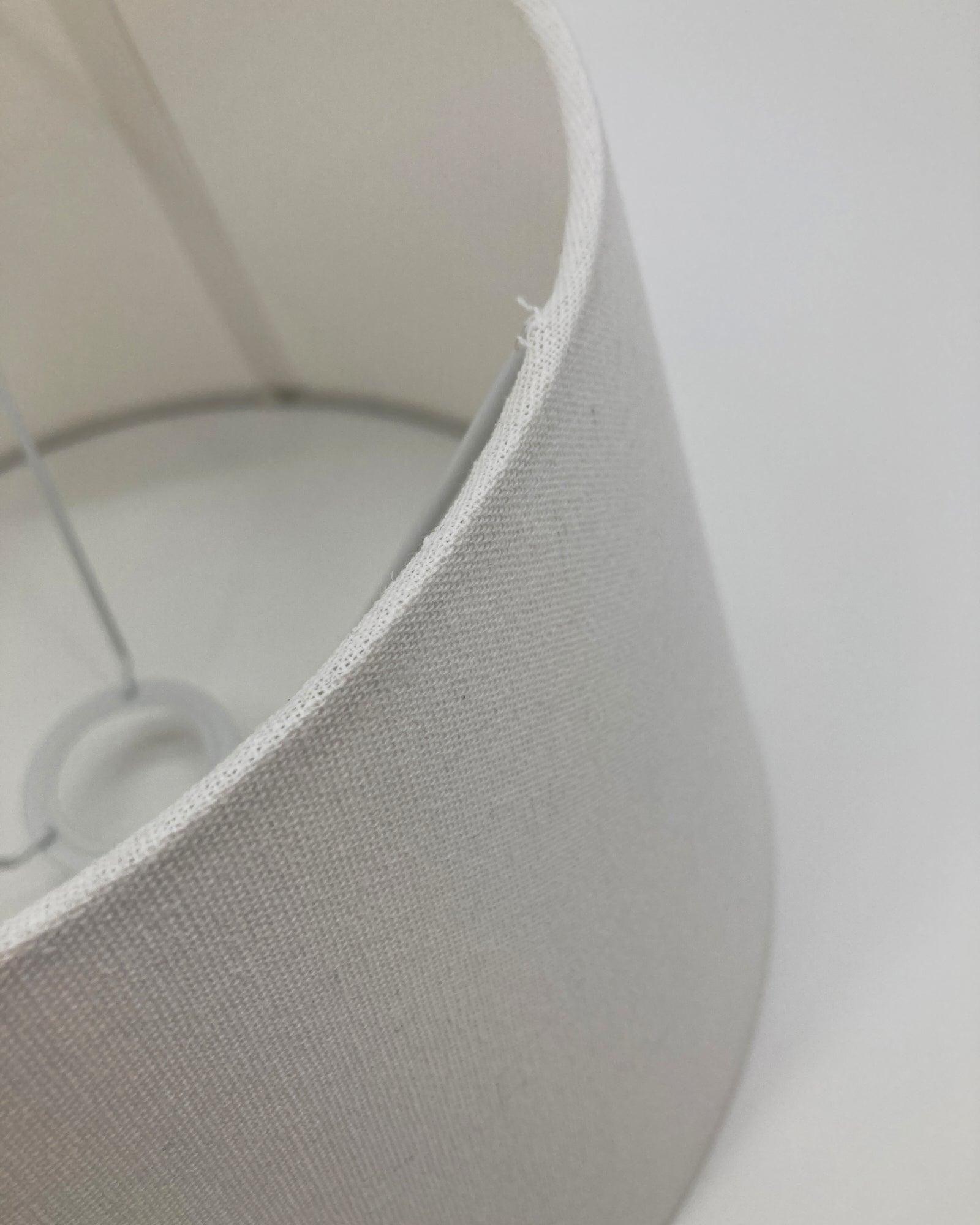 Paralume impero in tessuto White 35 cm set di 8 - OrchideaMilano1981