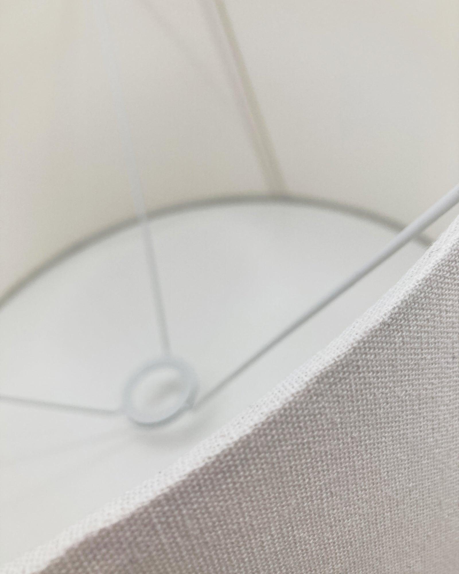 Paralume impero in tessuto White 55 cm set di 4 - OrchideaMilano1981