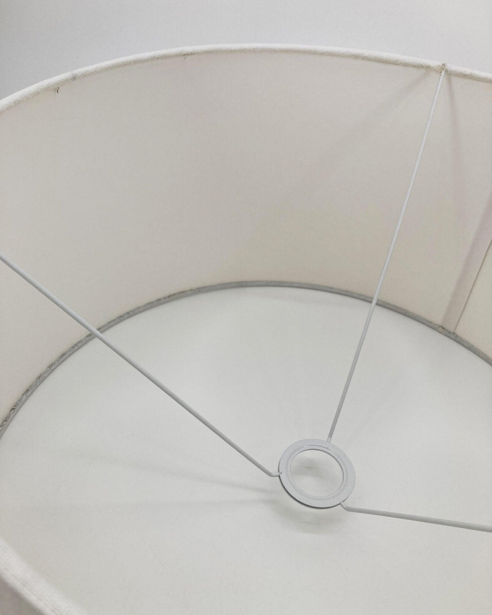 Paralume impero in tessuto White 55 cm set di 4 - OrchideaMilano1981