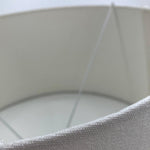 Paralume impero in tessuto White 50 cm set di 4 - OrchideaMilano1981