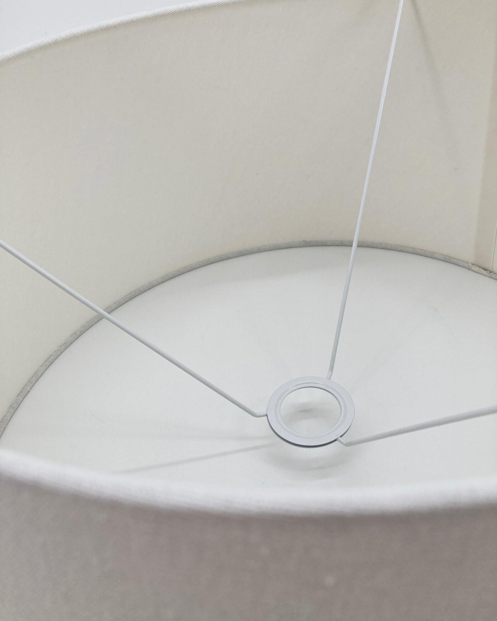 Paralume impero in tessuto White 50 cm set di 4 - OrchideaMilano1981