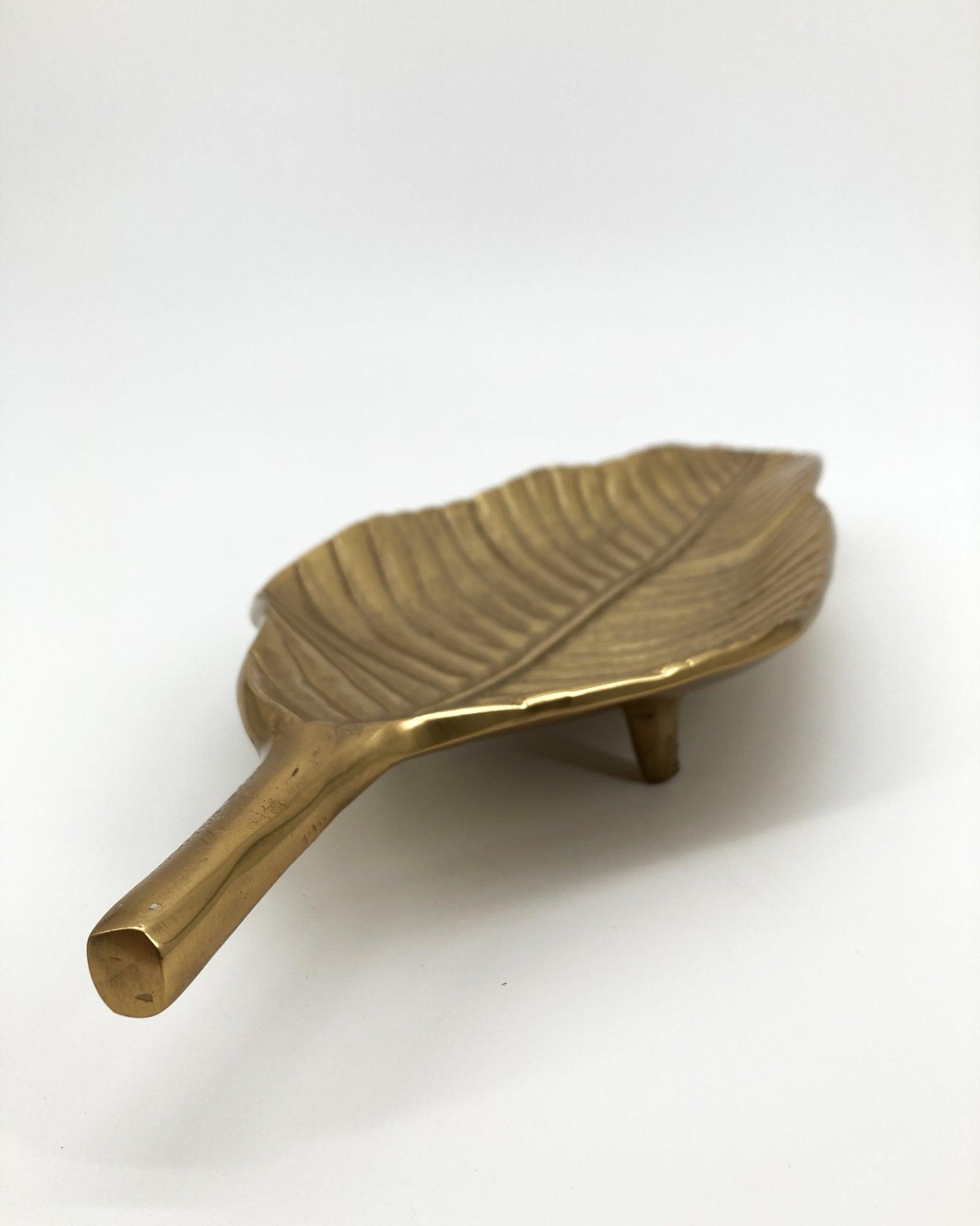 Piattone in fusione di alluminio Banana Leaf - OrchideaMilano1981