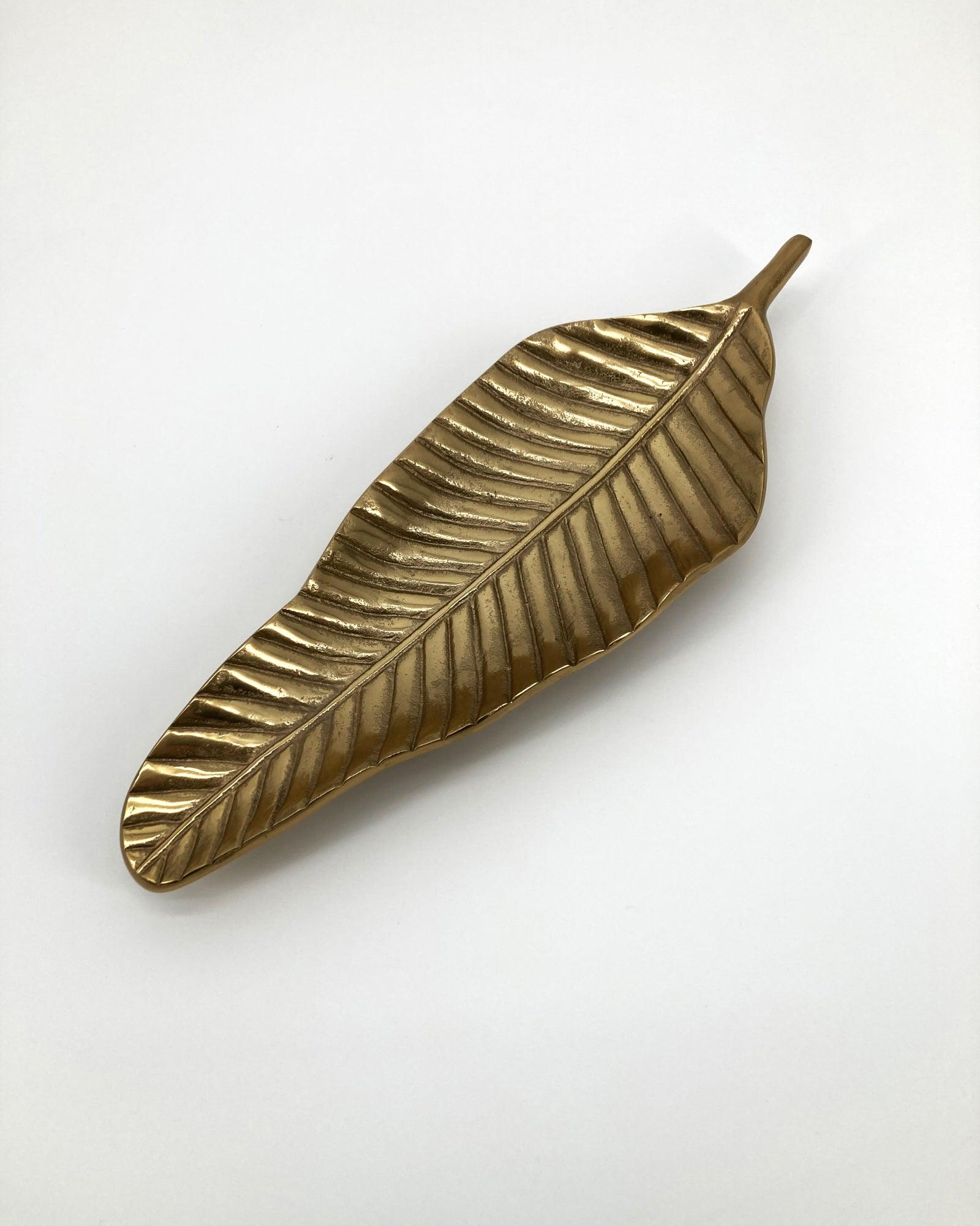 Piattone in fusione di alluminio Banana Leaf - OrchideaMilano1981