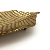 Piattone in fusione di alluminio Banana Leaf - OrchideaMilano1981