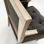 Poltrona in legno e tessuto Dark Side - OrchideaMilano1981