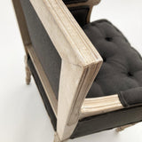 Poltrona in legno e tessuto Dark Side - OrchideaMilano1981