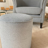 Pouf in tessuto Dark Grey - OrchideaMilano1981