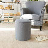 Pouf in tessuto Dark Grey - OrchideaMilano1981