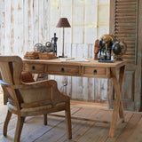 Scrittoio in legno massello East Colonial 122 cm - OrchideaMilano1981