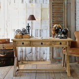 Scrittoio in legno massello East Colonial 122 cm - OrchideaMilano1981