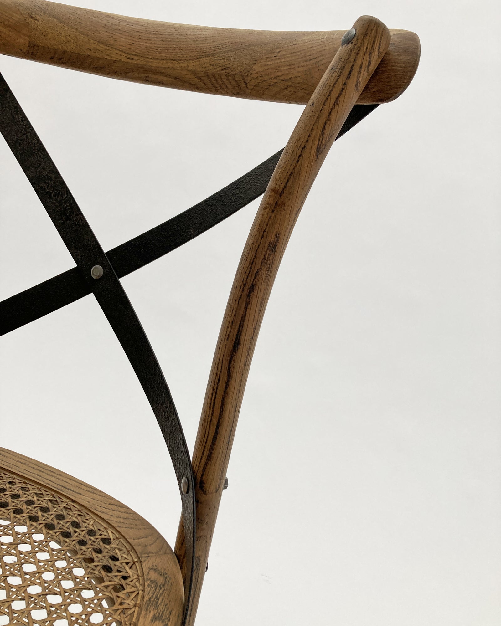 Sedia in legno e rattan Efesto - OrchideaMilano1981