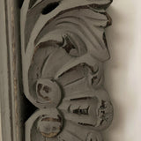 Specchiera da parete in legno Antique Grey - OrchideaMilano1981