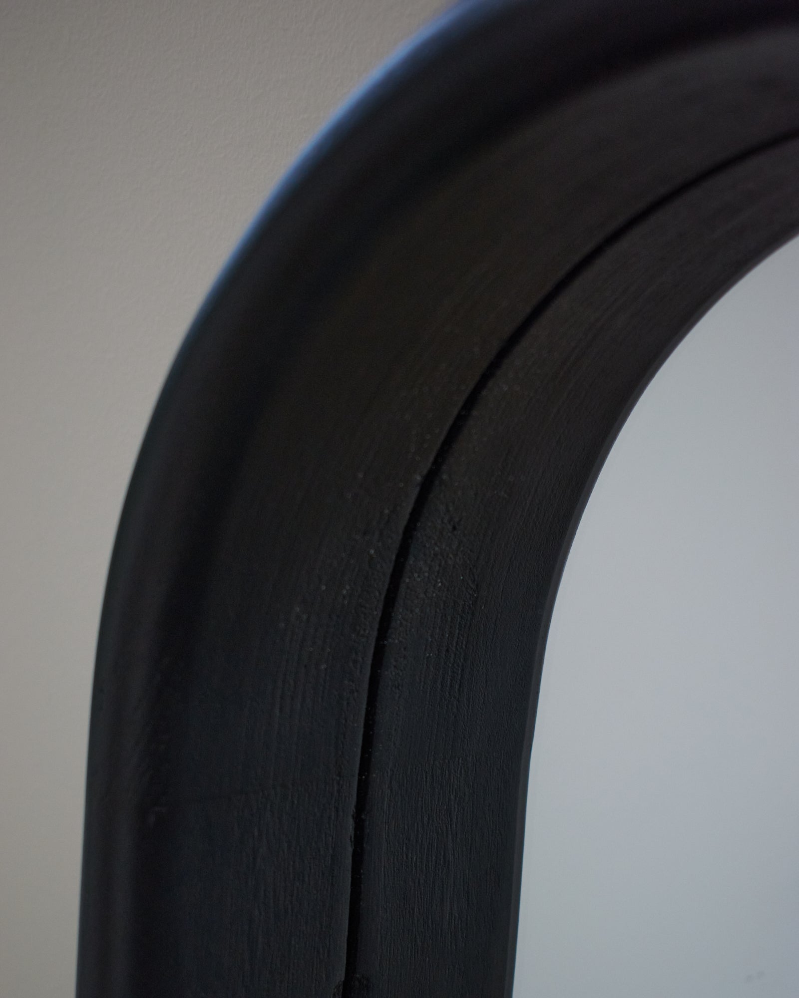 Specchiera da parete in legno All Black - OrchideaMilano1981