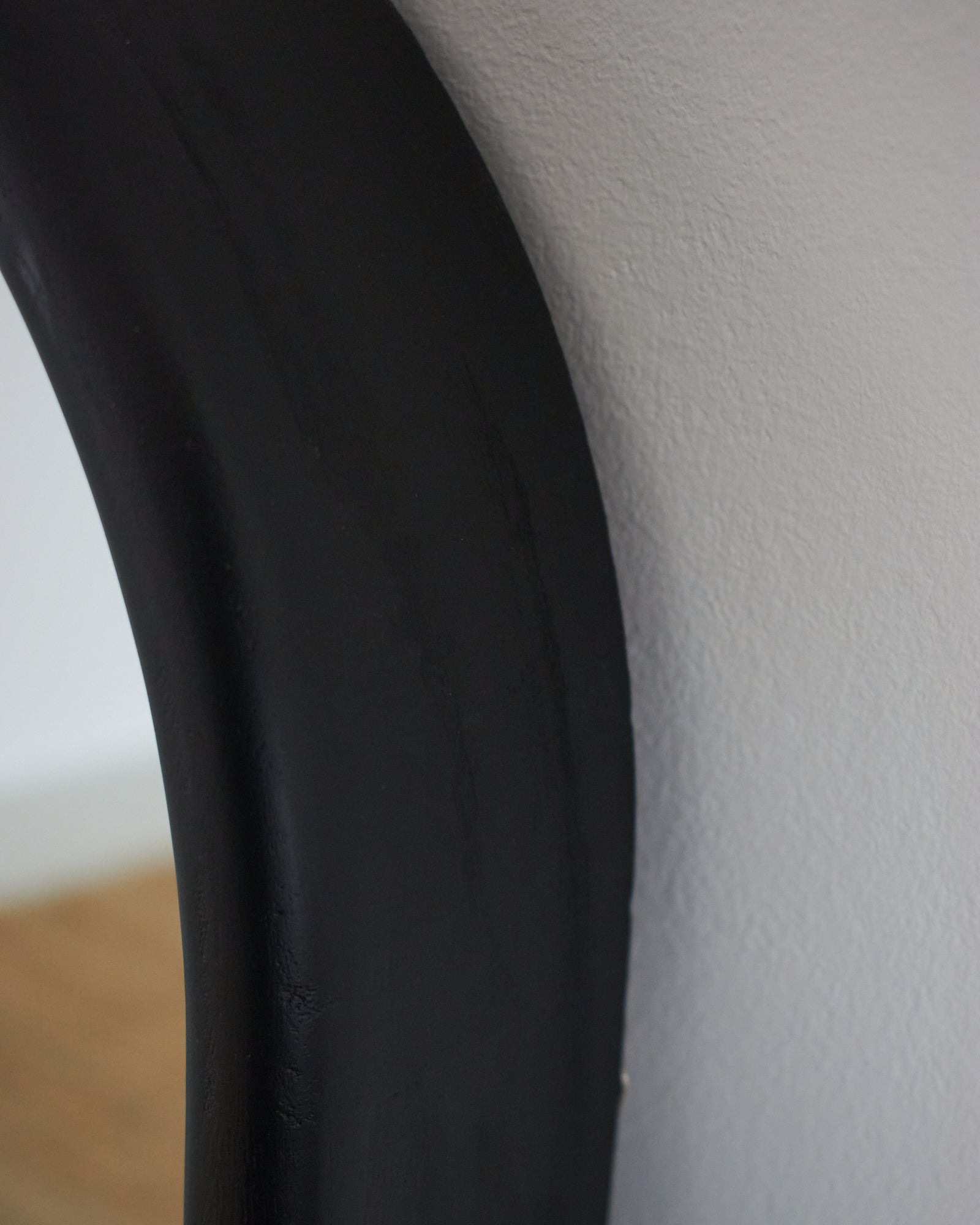 Specchiera da parete in legno All Black - OrchideaMilano1981
