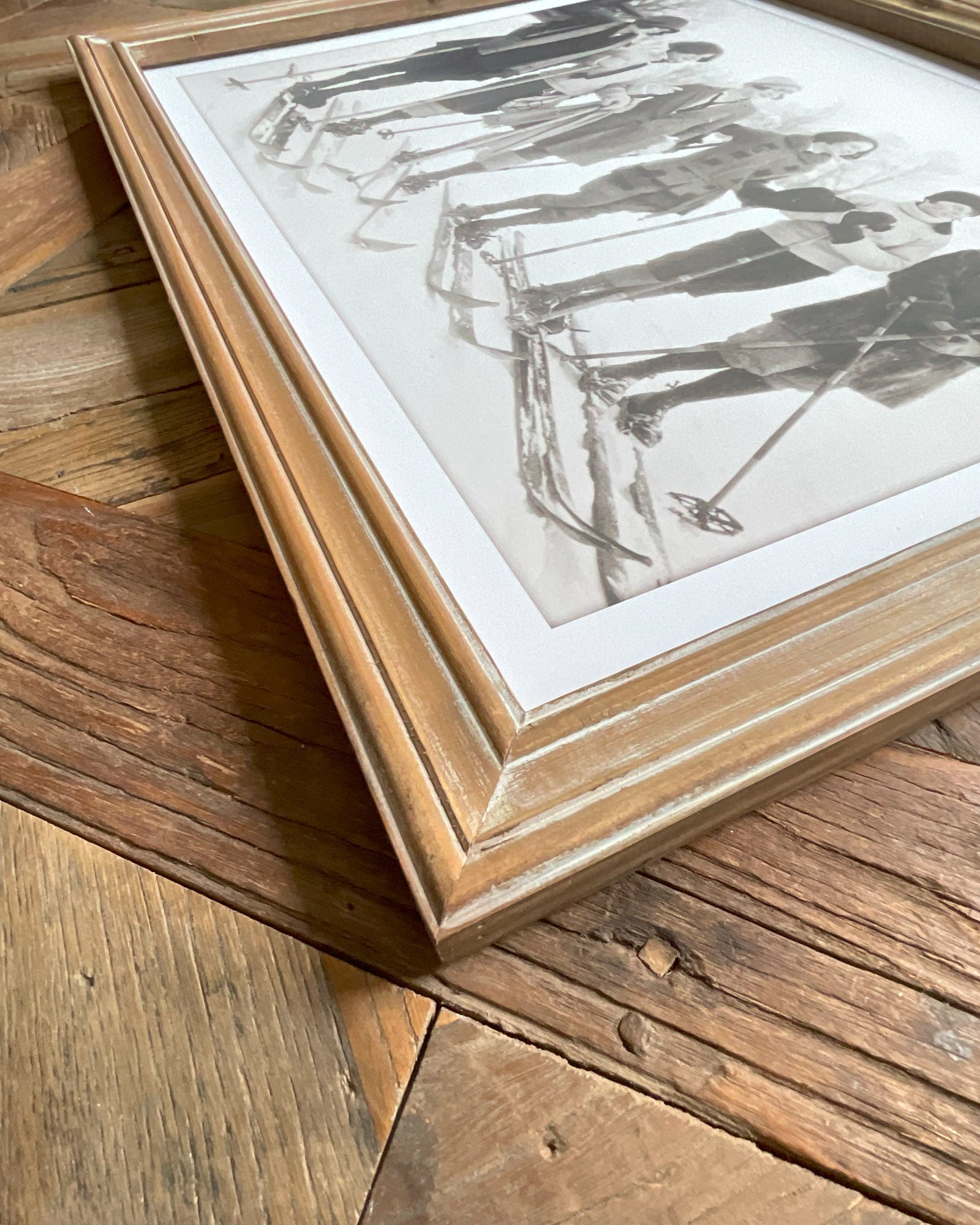 Stampa con cornice in legno Champoluc - OrchideaMilano1981