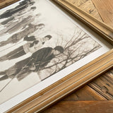 Stampa con cornice in legno Champoluc - OrchideaMilano1981