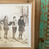 Stampa con cornice in legno Champoluc - OrchideaMilano1981