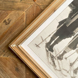 Stampa con cornice in legno Champoluc - OrchideaMilano1981