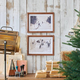 Stampe con cornice in legno Cortina set di 2 - OrchideaMilano1981