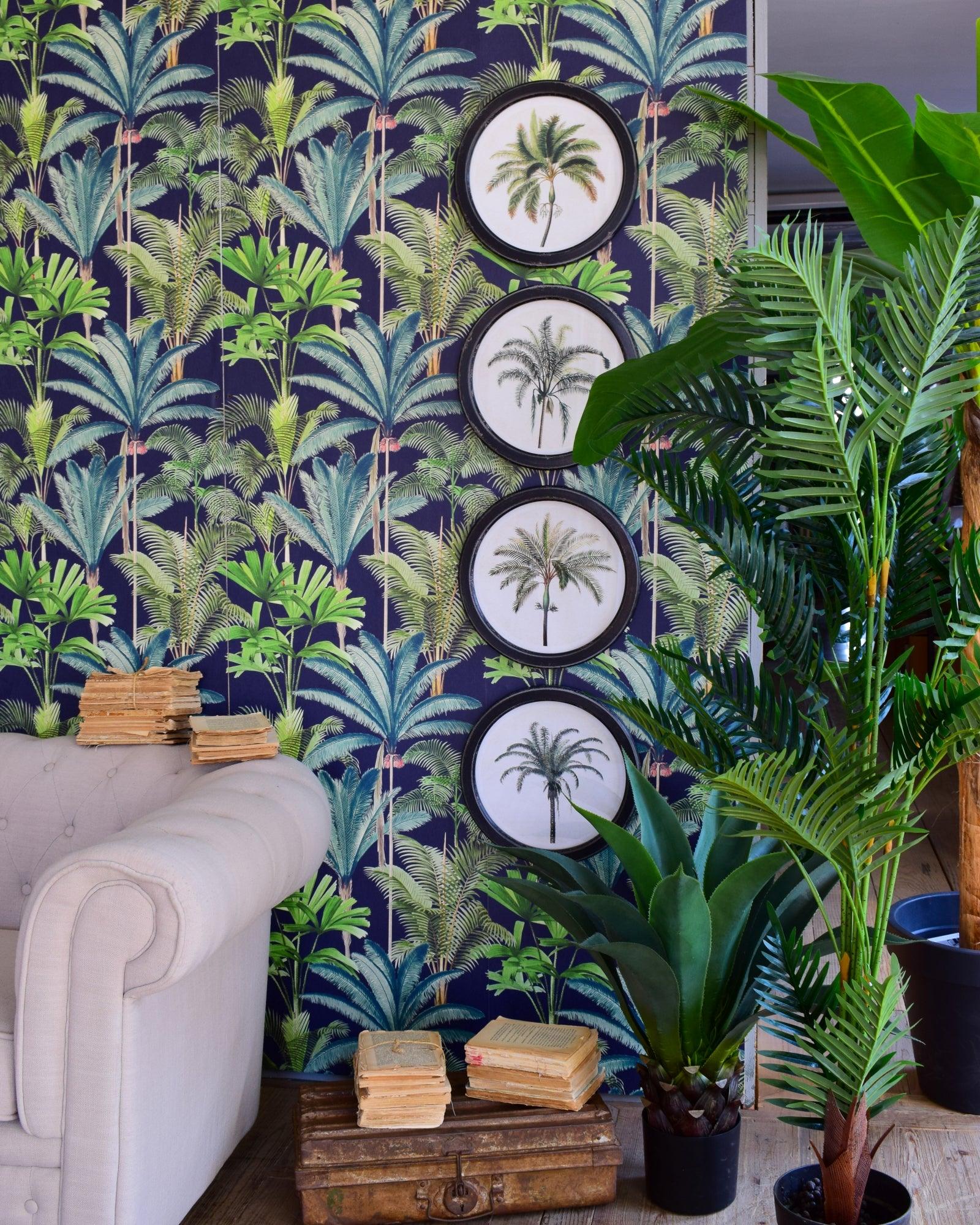 Stampe con cornice in legno Jungle set di 4 - OrchideaMilano1981