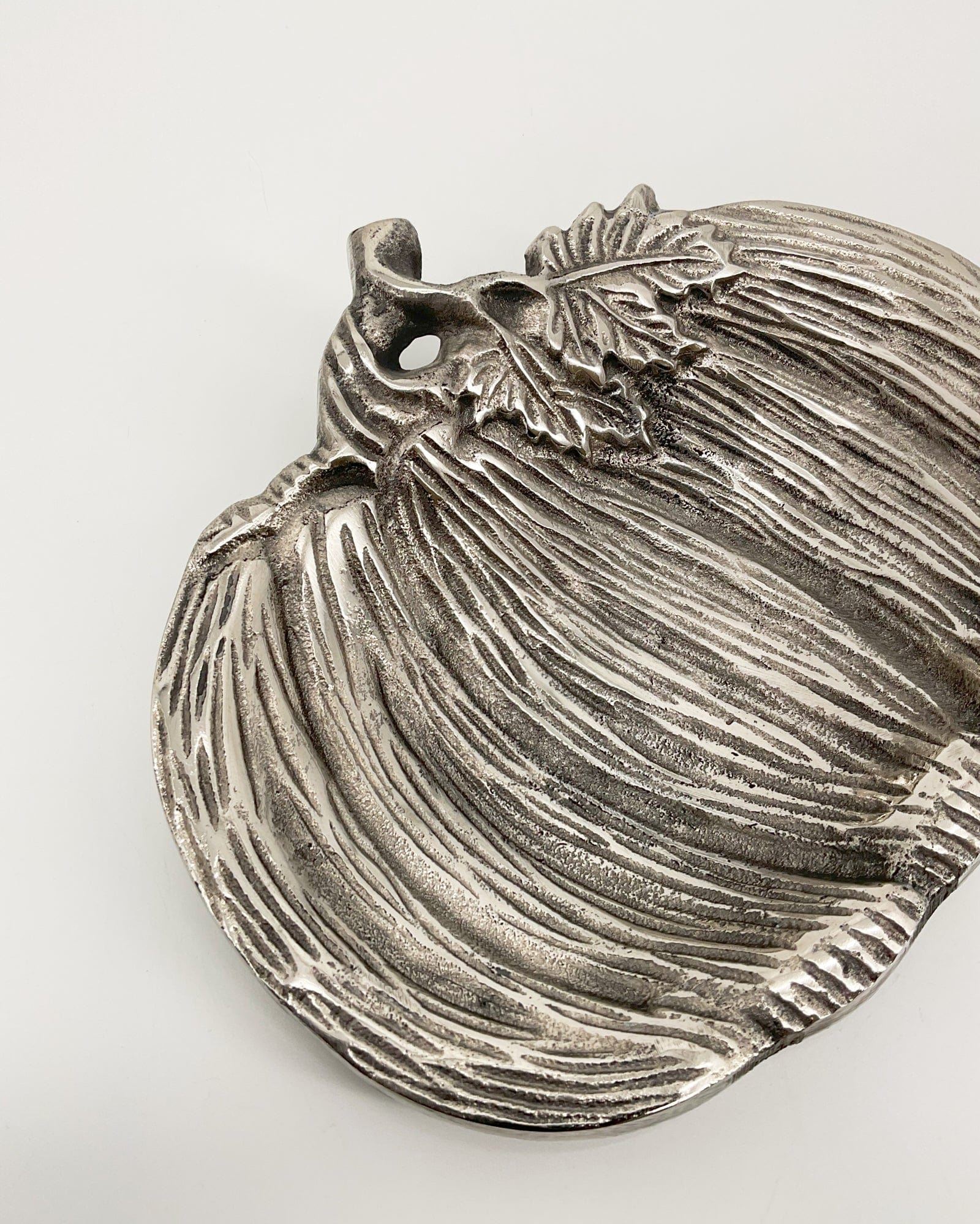 Svuotatasche decorativo in alluminio Old Metal - OrchideaMilano1981