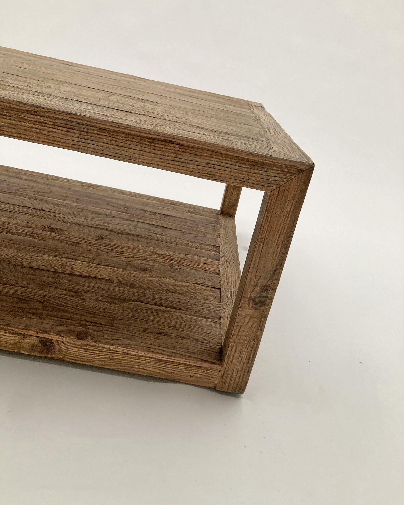 Tavolino rettangolare 1 ripiano in legno Materia - OrchideaMilano1981