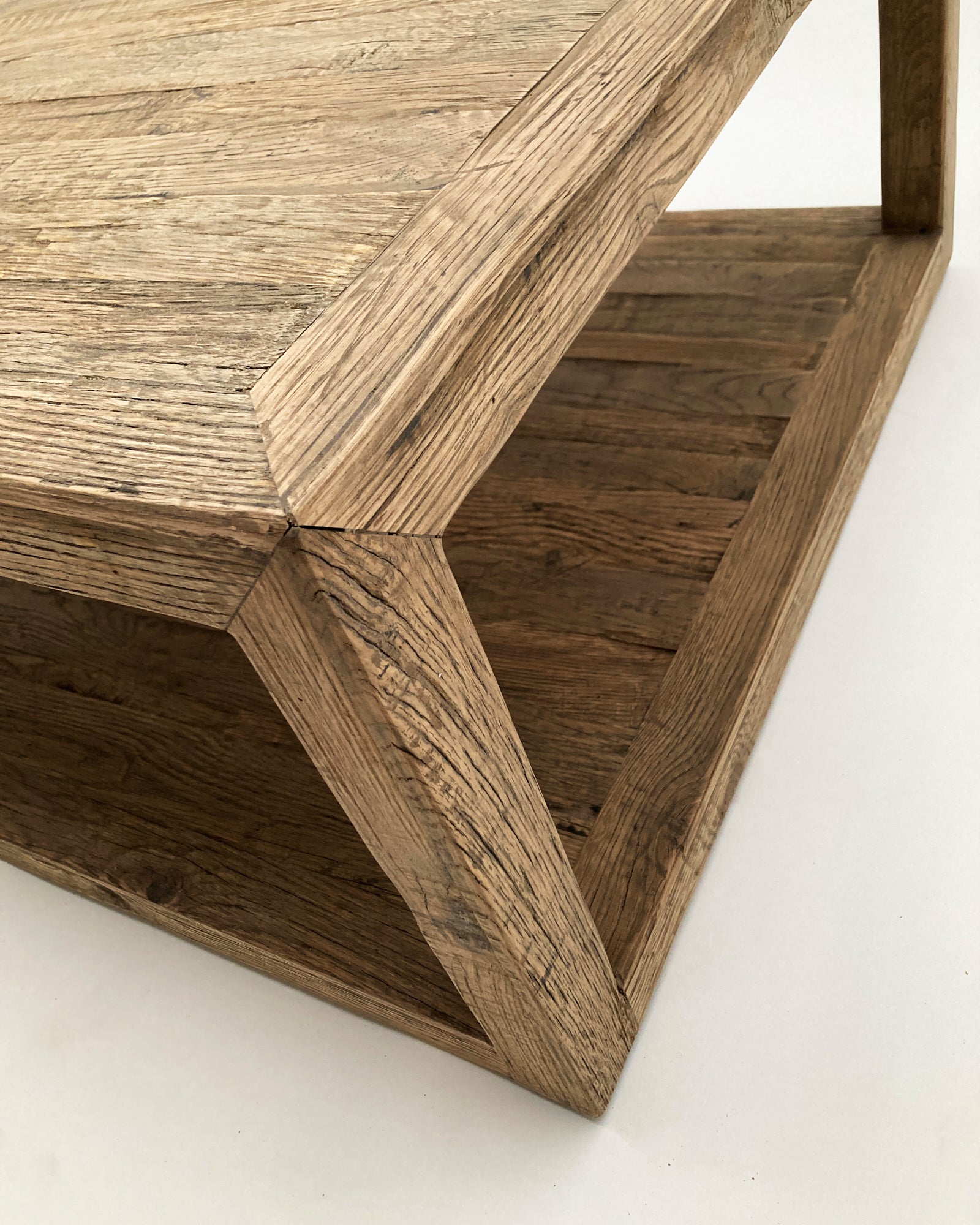 Tavolino rettangolare 1 ripiano in legno Materia - OrchideaMilano1981