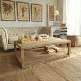 Tavolino rettangolare 1 ripiano in legno Materia - OrchideaMilano1981