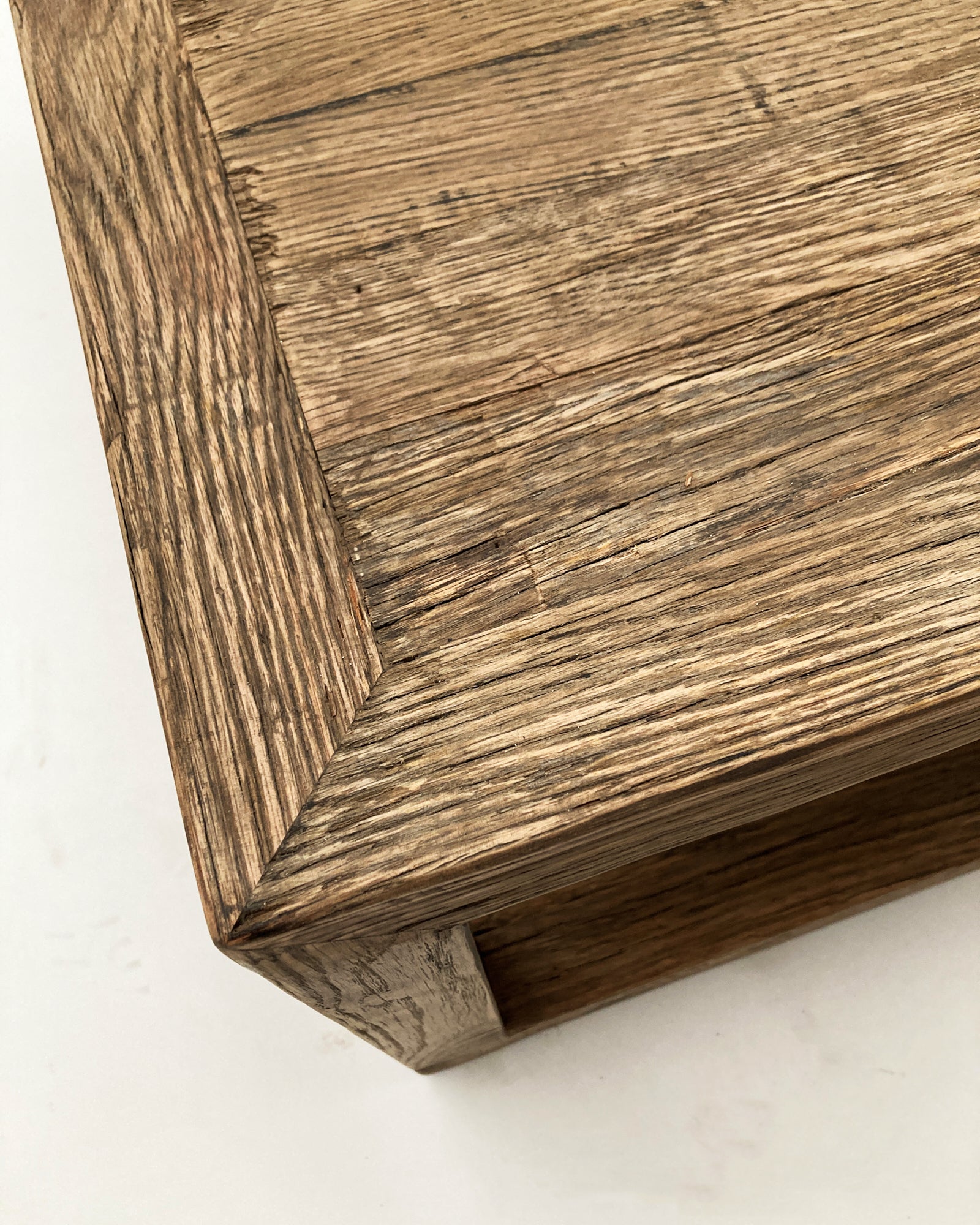 Tavolino rettangolare 1 ripiano in legno Materia - OrchideaMilano1981
