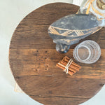 Tavolino rotondo moderno in legno Raw Small 46 cm - OrchideaMilano1981
