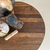 Tavolino rotondo moderno in legno Raw Big 80 cm - OrchideaMilano1981