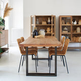 Tavolo in legno e ferro Chicago 180 cm - OrchideaMilano1981
